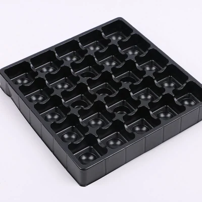 chocolate  packaging vacuum forming biscuit blister tray for food